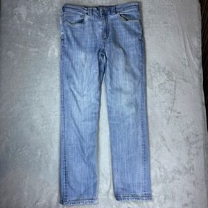 Duluth Jeans Mens 36x36 (Fits 36x35) Ballroom Double Flex Standard Faded Stretch
